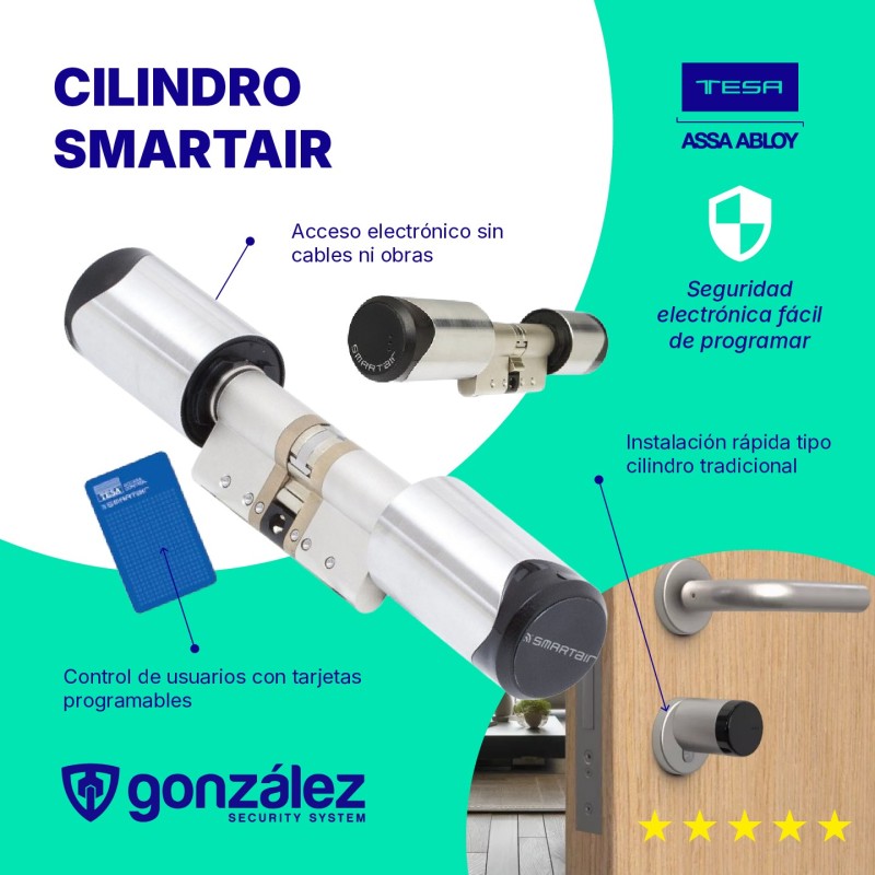 Cilindro TESA SMARTair autoprogramable