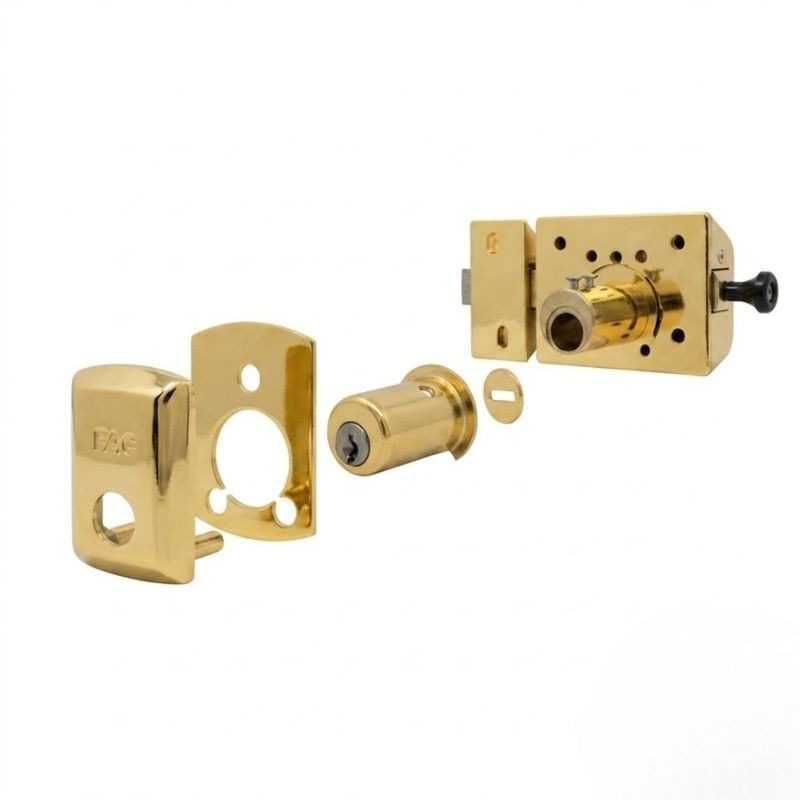 Cerrojo Fac 521 RP/80 KB ACORAZADO para insertos DORMAKABA