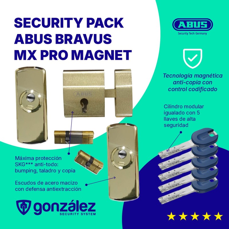 SECURITY PAC ABUS BRAVUS MX PRO MAGNET