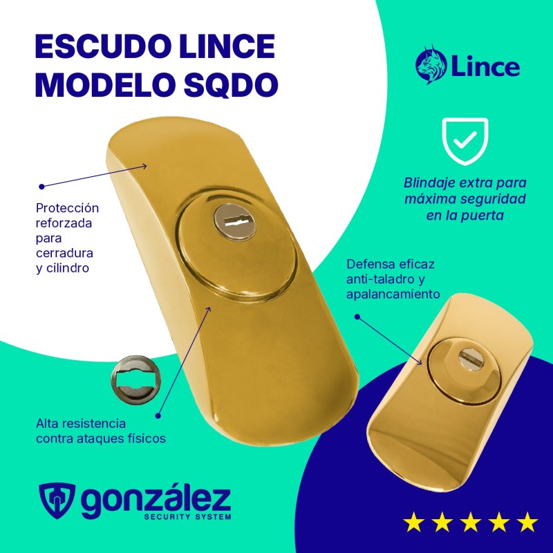 Escudo de seguridad LINCE modelo SQDO