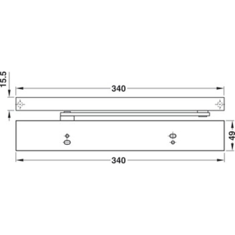 Cierrapuerta TS-97 EN 2-4 | Ferretería González