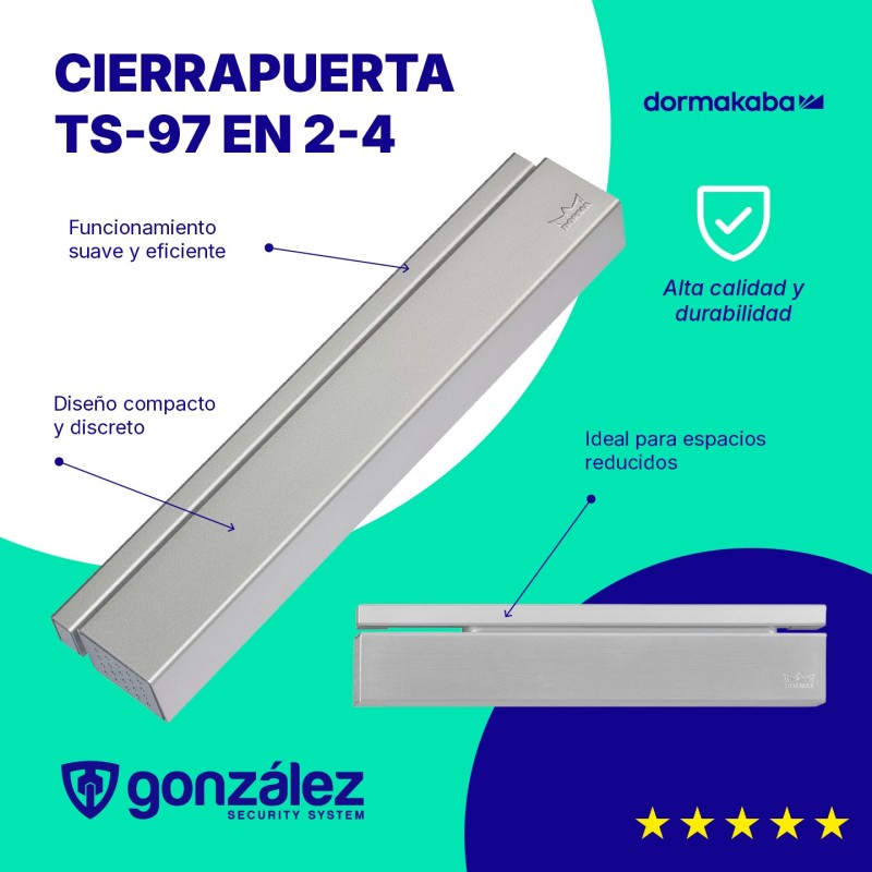 Cierrapuerta TS-97 EN 2-4 | Ferretería González