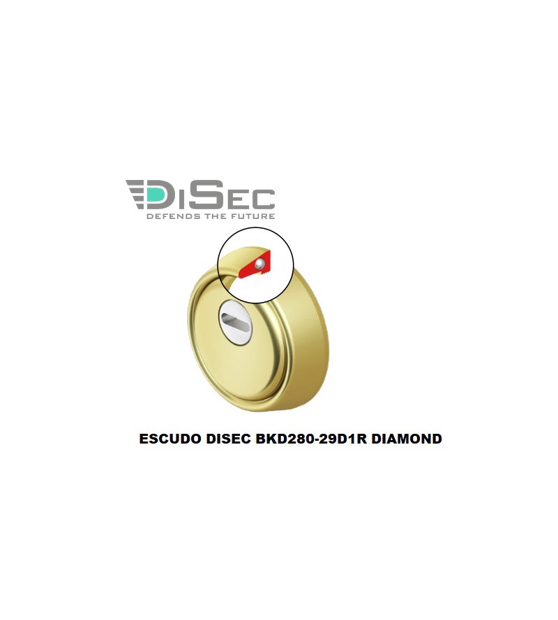 ESCUDO DISEC BKD280 DIAMOND