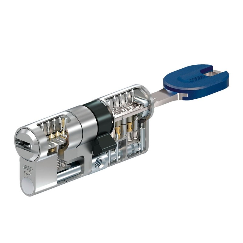 PACK Escudo DISEC BD280 Plata + Cilindro ABUS BRAVUS Magnet PRO