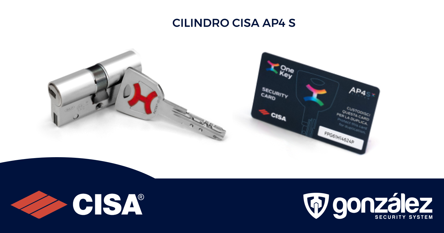 El cilindro AP4 S, alta seguridad en uso residencial