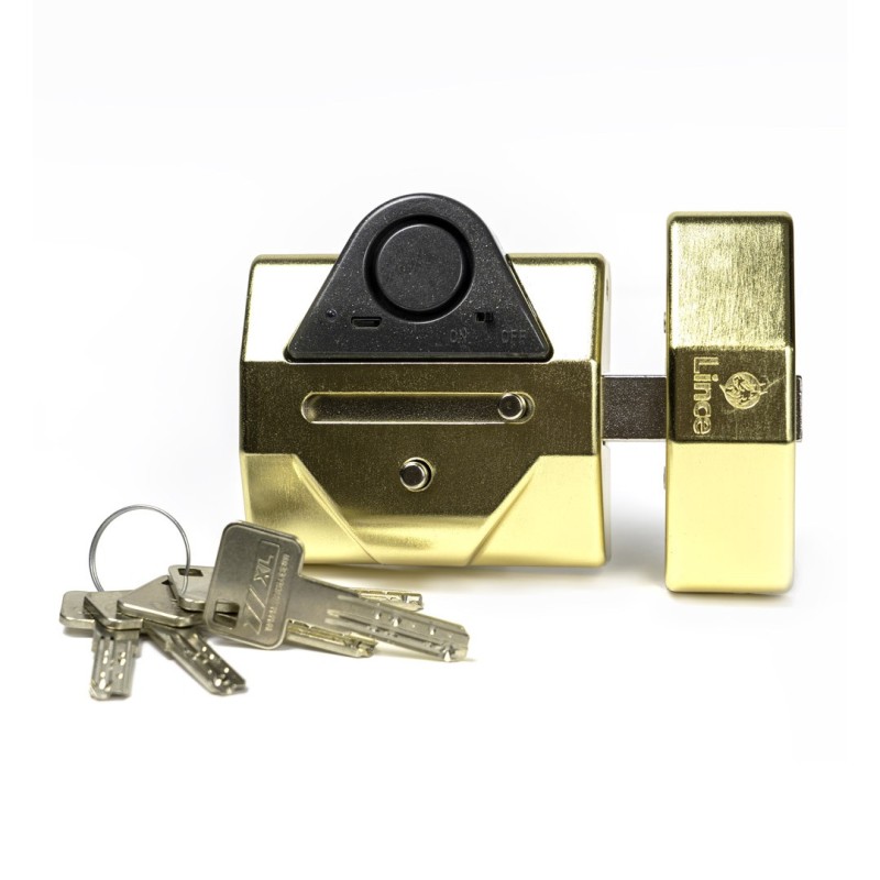 Cerrojo LINCE 7930RSA con alarma incorporada e inserto Kaba Expert Plus