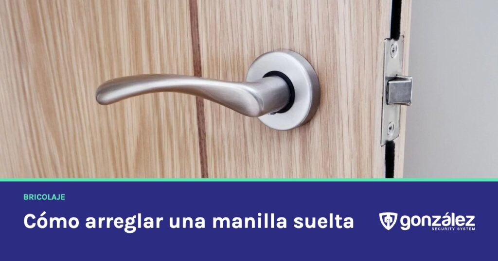 Cómo arreglar una manilla de puerta suelta o caída