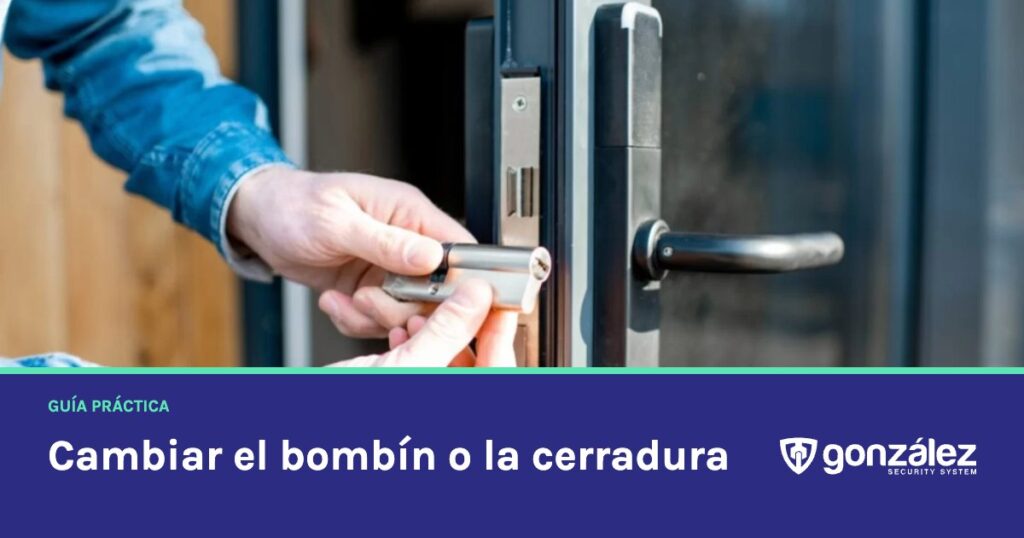 Cambiar el bombín o la cerradura: diferencias y cuándo hacer cada cosa