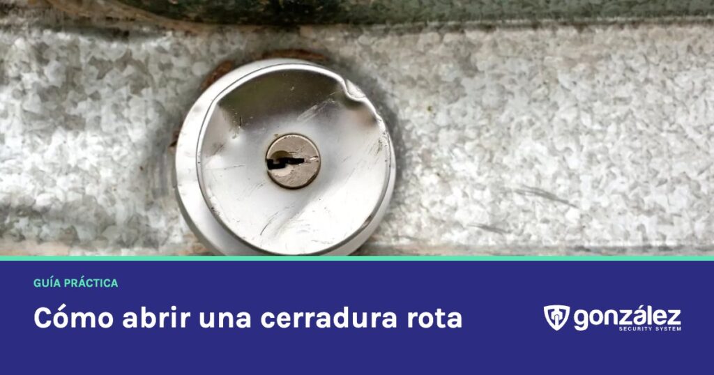 ¿Tu puerta no abre? Cómo abrir una cerradura rota paso a paso