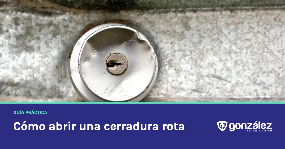 ¿Tu puerta no abre? Cómo abrir una cerradura rota paso a paso