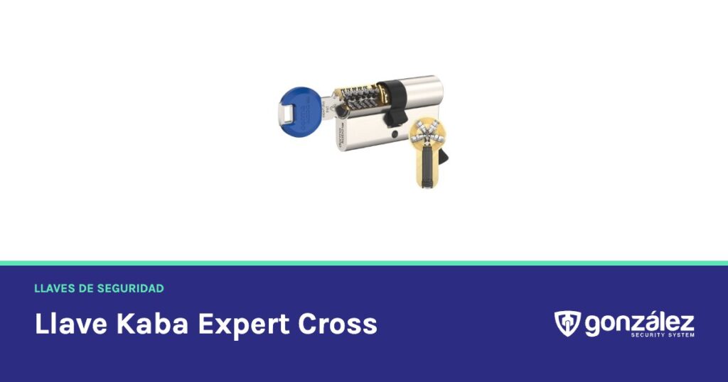 Llave Kaba Expert Cross: la llave de seguridad imposible de duplicar
